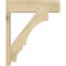 Ekena Millwork Balboa Block Rough Sawn Outlooker, Douglas Fir, 8"W x 28"D x 34"H OUT08X28X34BOA05RDF - alternate 3